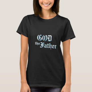 God The Father Justified Women's Black T-Shirt