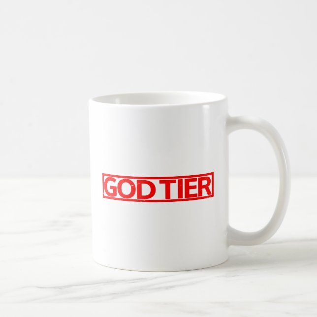 God Tier Stamp Coffee Mug (Right)