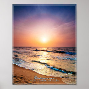 God Understands Our Prayers Even When.. Poster