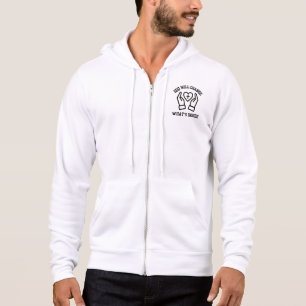 God Will Change What's Inside Full-Zip Mens Hoodie