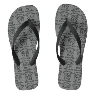 God Will Change What's Inside Grey All-Over Unisex Jandals