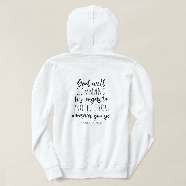 God Will Command Hoodie (Design Back)