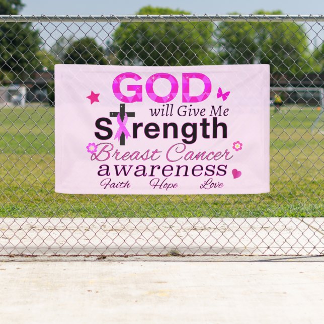 GOD Will Give Me Strength Banner (Insitu)