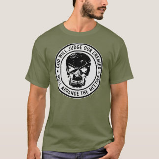 God Will Judge Our Enemies (X2) ©WhiteTigerLLC.com T-Shirt