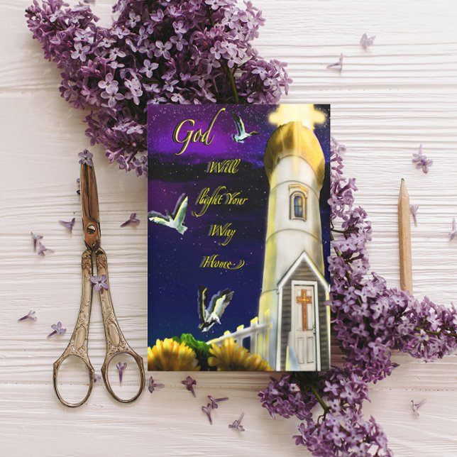 God Will Light Your Way Home Get Well Announcement (Creator Uploaded)