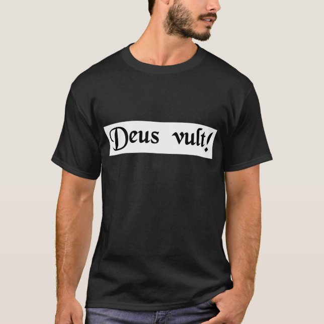 God wills it! T-Shirt (Front)