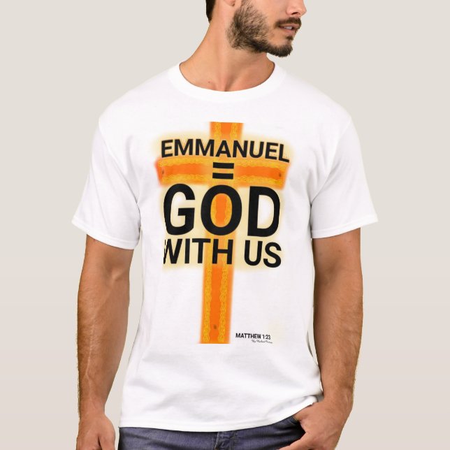 GOD with us T-Shirt (Front)