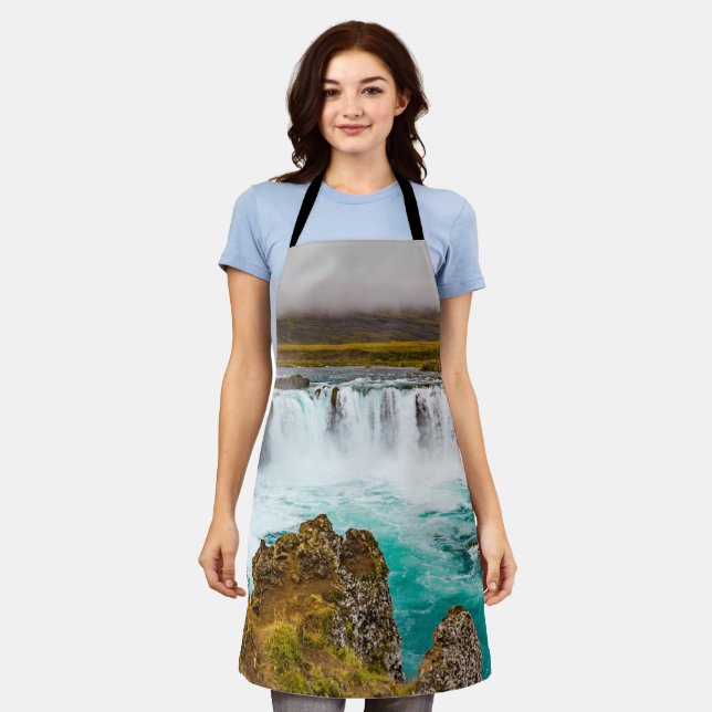 Godafoss waterfall, Iceland Apron (Worn)
