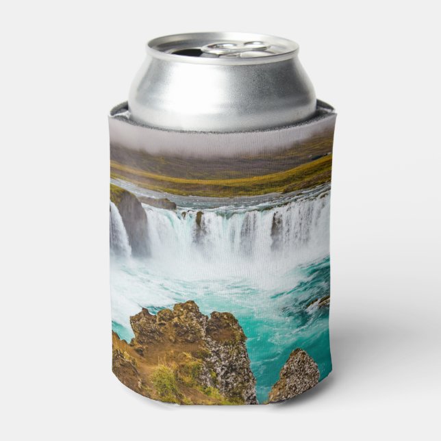 Godafoss waterfall, Iceland Can Cooler (Can Front)