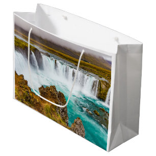 Godafoss waterfall, Iceland Large Gift Bag