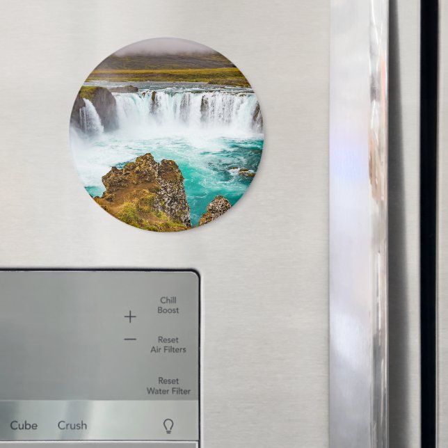 Godafoss waterfall, Iceland Magnet (In Situ (Fridge))