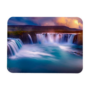 Goðafoss Waterfall Iceland Magnet