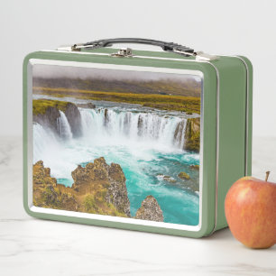 Godafoss waterfall, Iceland Metal Lunch Box