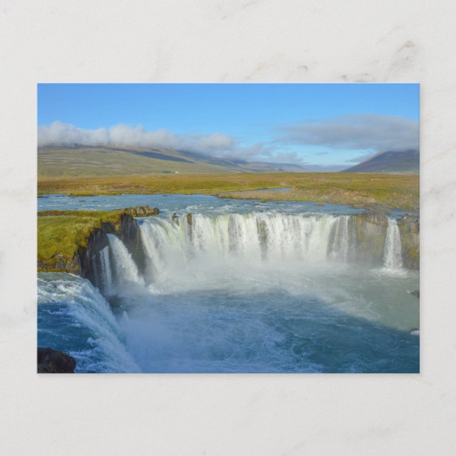 Godafoss Waterfall, Iceland Postcard (Front)