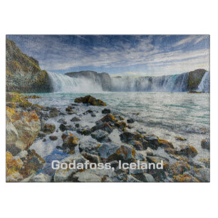 Godafoss Waterfalls, Iceland Cutting Board