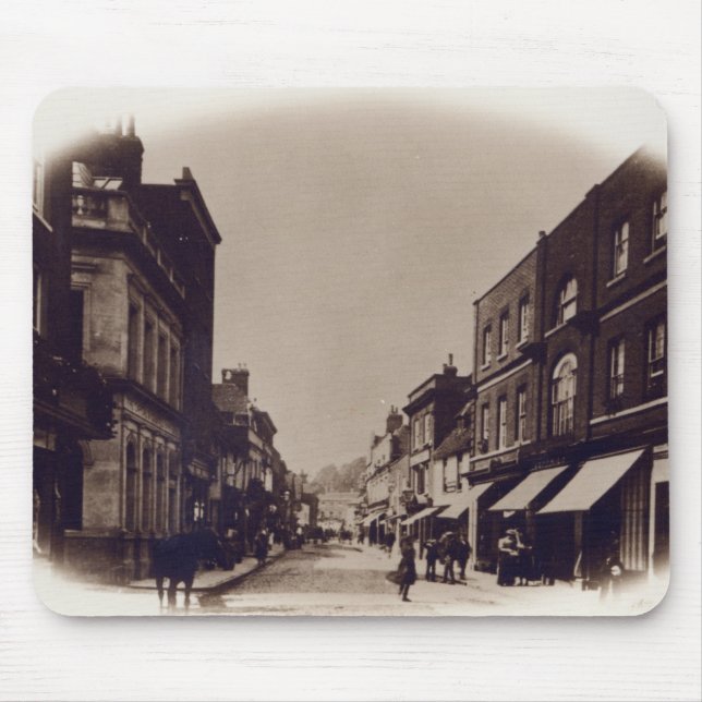 Godalming High Street, Surrey, c.1900 Mouse Pad (Front)