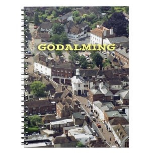 Godalming Surrey England Spiral Notebook