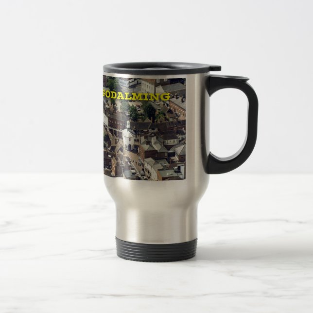 Godalming Surrey England Travel Mug (Right)