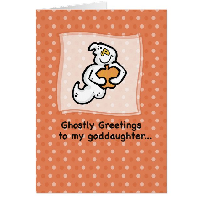 Goddaughter, Ghostly Greetings (Front)