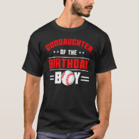 Goddaughter Of The Birthday Boy Baseball Theme Fam