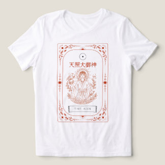 Goddess Amaterasu Tarot The Sun Tri-Blend Shirt