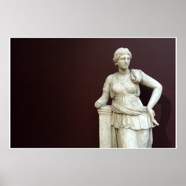 Goddess Artemis - Sculpture from Istanbul - poster (Front)