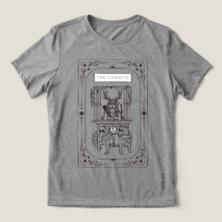 Goddess Artemis Tarot The Chariot Tri-Blend Shirt