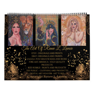 Goddess artwork by Renee L. Lavoie Calendar