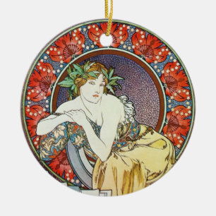 Goddess Artwork Ceramic Tree Decoration