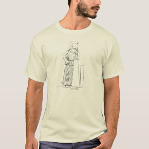 Goddess Athena - Original Art T-Shirt