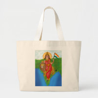 Goddess Bharat Mata Tote Bag