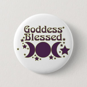 Goddess Blessed Buttons