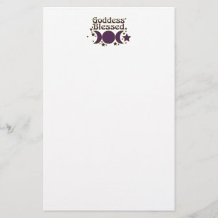 Goddess Blessed Stationery