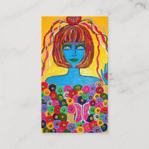 Goddess Bride Placecard Profile Card