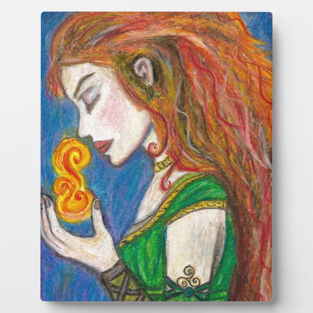 Goddess Brigid Plaque (Front)