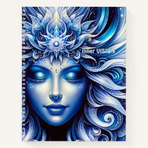 Goddess Celestial Blue Head January -  