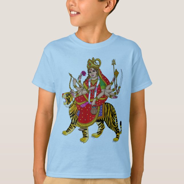Goddess Chandraghanta T-Shirt (Front)