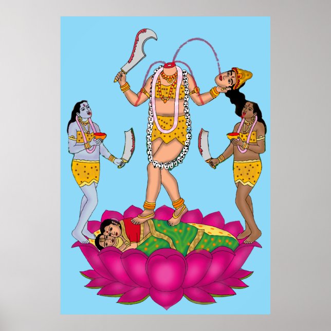 Goddess Chinnamasta Accessories Poster (Front)