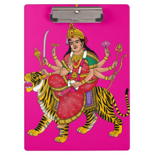 Goddess Durga Clipboard