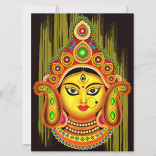 Goddess Durga (Dussehra Festival) Invitation