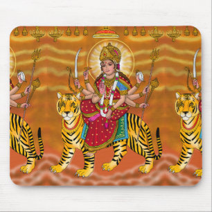 Goddess Durga Mouse Pad