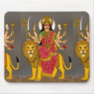 Goddess Durga Mouse Pad
