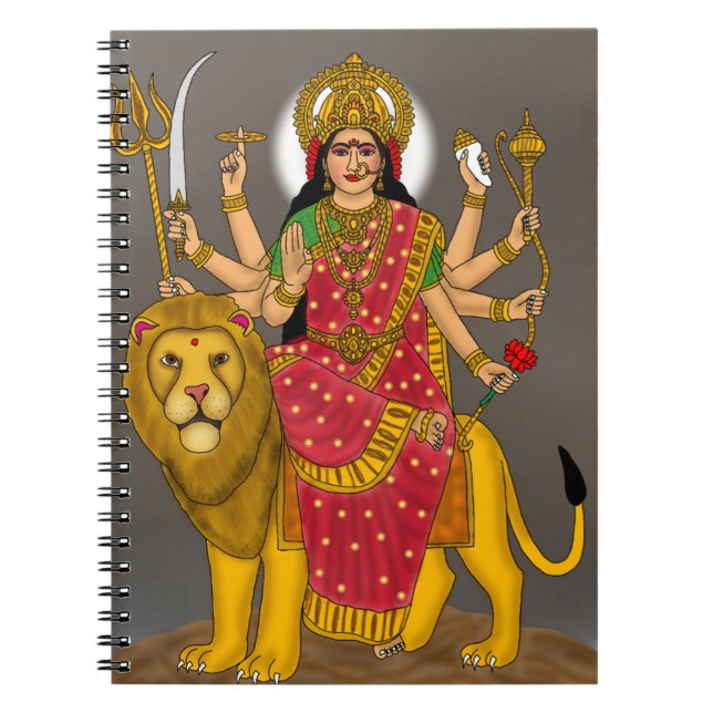 Goddess Durga Notebook (Front)