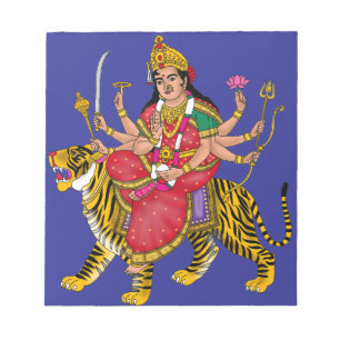 Goddess Durga Notepad