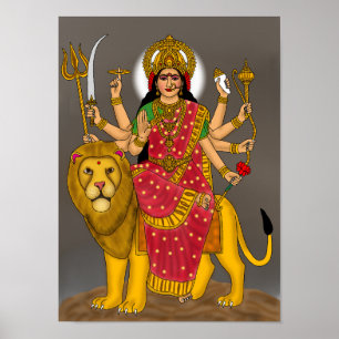 Goddess Durga Poster