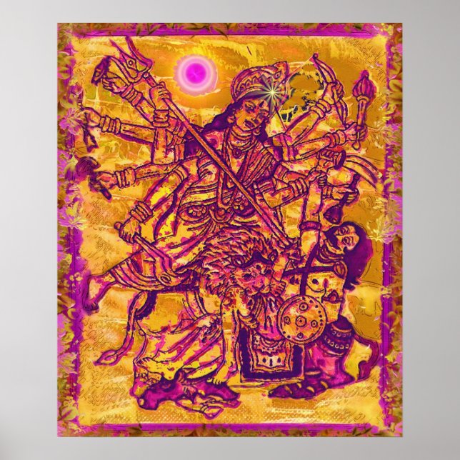 Goddess Durga Poster (Front)