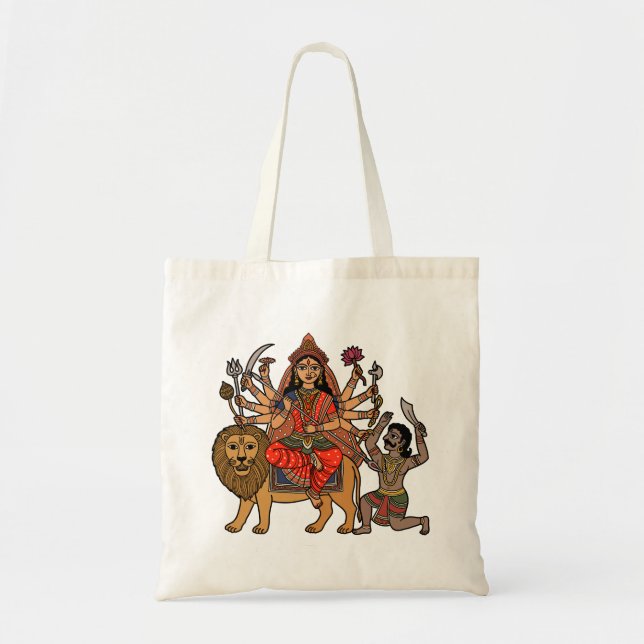 Goddess Durga Tote Bag (Front)