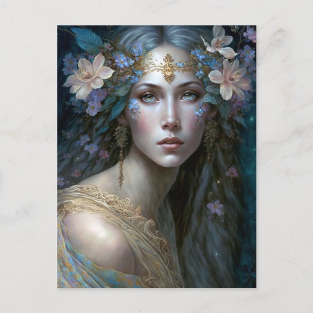 Goddess Fantasy Art Postcard (Front)