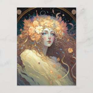 Goddess Fantasy Art Postcard