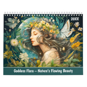 Goddess Flora – Nature’s Flowing Beauty Calendar